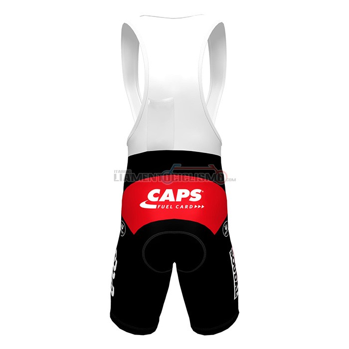 Gilet Antivento Lotto Soudal Manica Corta 2022 Rosso